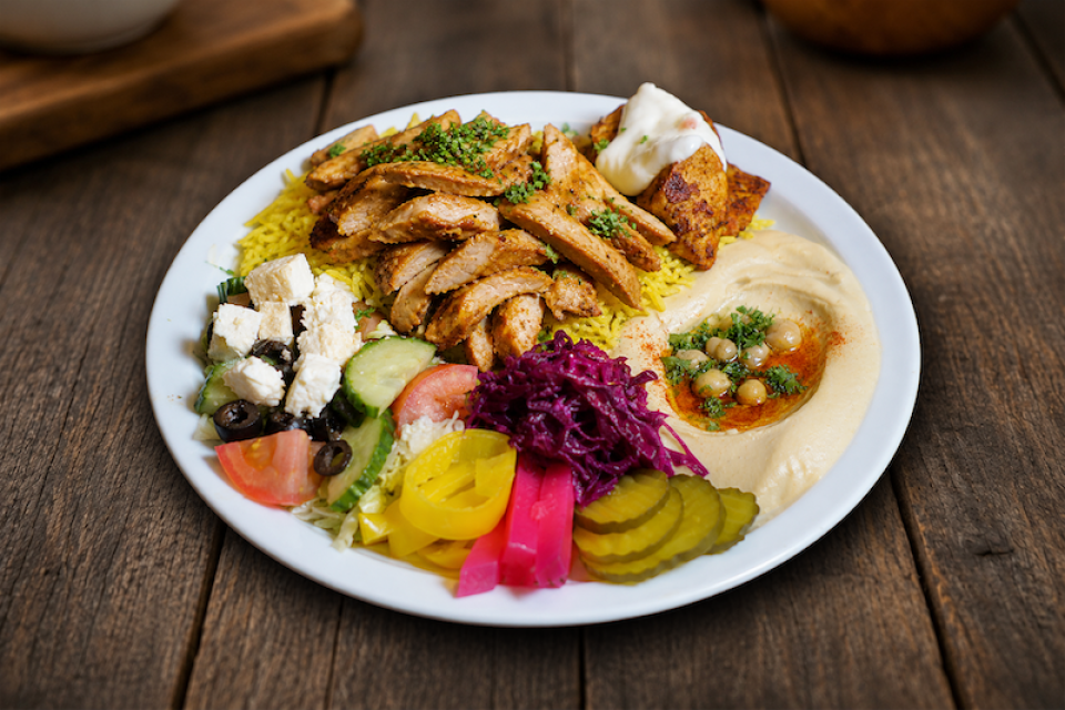 Chicken Shawarma Platter