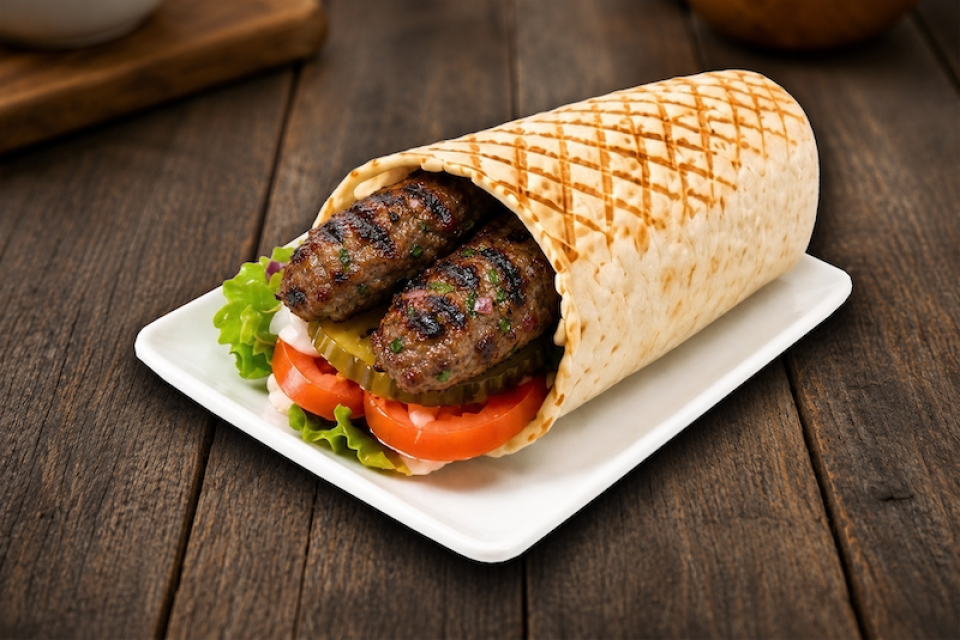 Kafta Wrap